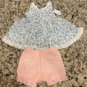 Sweethoney 3T NWT Ruffle Tunic Set